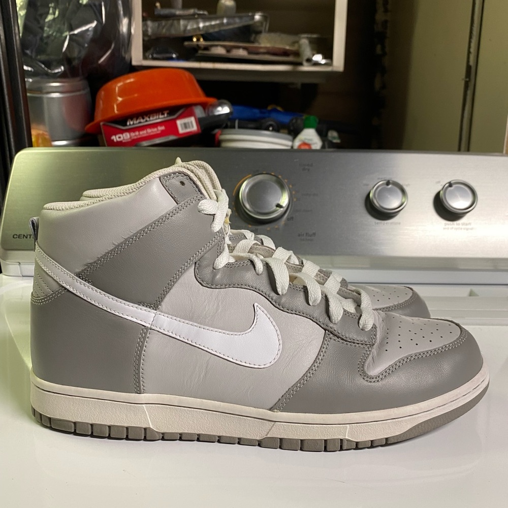 2008 NIKE MENS DUNK HIGH NEUTRAL SZ 13 317982-011